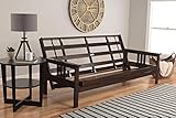 Kodiak Futons Monterey Futon Frame, No Drawers, Espresso