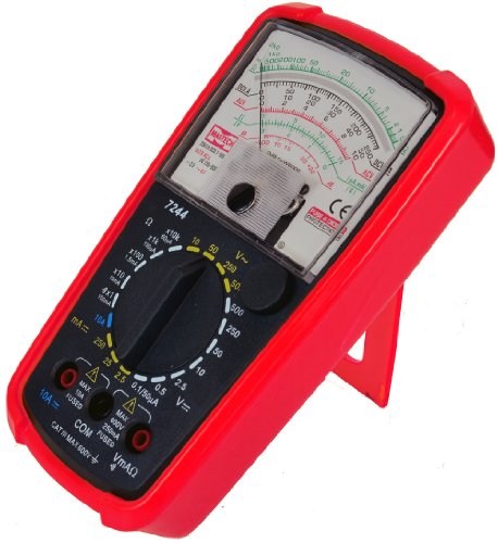 Tekpower 7-Function 20-Range Analog Multimeter, Tp7244 #TOP2