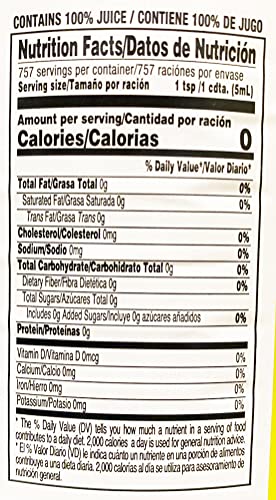 Bits N Things Chef's Quality Lime Juice 1 Gallon