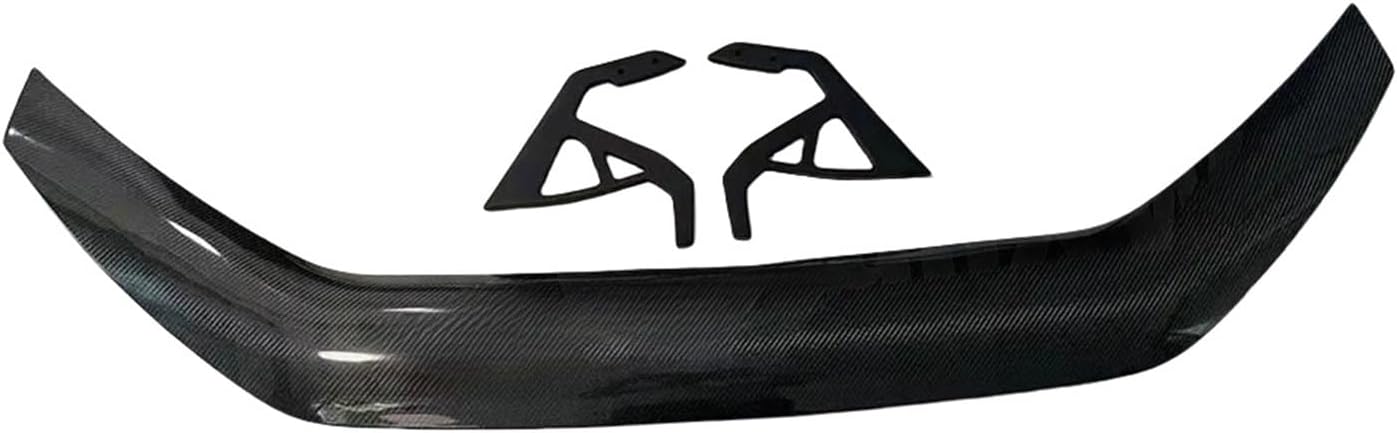 Carbon Fiber Rear Spoiler Compatible For BMW G20 G80 M3 Sedan G22 G82 M4 Coupe 2021+ Rear Trunk Tail Spoiler Wing Body Kits Car Styling FRP(Carbon Fiber 4door)