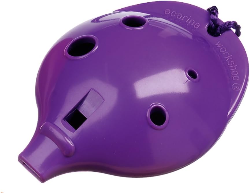 Plastic OCARINA, Purple 4-hole