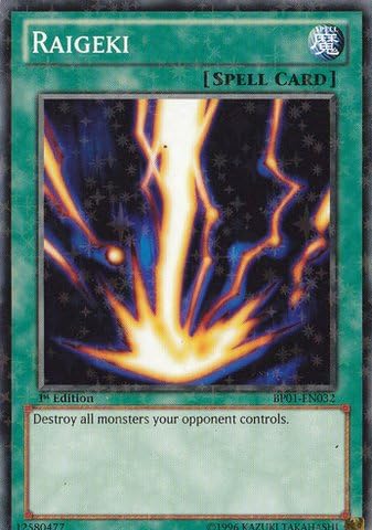 Yu-Gi-Oh! - Raigeki (BP01-EN032) - Battle Pack: Epic Dawn - 1st Edition - Sta...