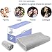 Dr. Pillow Gel Infused Memory Foam Pillow Height Adjustable Cervical Pillow Supportive Contour Bed Pillow Neck Support for Back and Side Sleepers