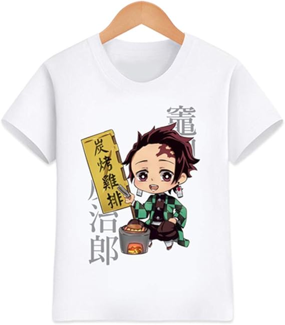 Amazon 鬼滅の刃 夏用 子供服 半袖 Tシャツ ベビー キッズ ベビー服 男の子 女の子 Demon Slayer Tシャツ アニメ 漫画 Tシャツ カットソー 通販