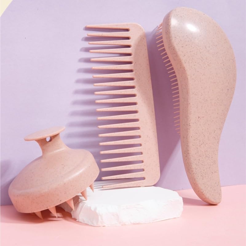 Multifunctional Hair Comb Shower Cleaning Brush