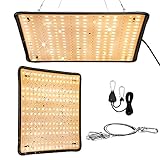 LED Grow Lights, WZDRAGON 200W Full Spectrum Panel Grow Light for Greenhouse and Indoor Plants, Hydroponics, Seedlings, Succulents, Vegetables and Flowers (Pack of 2)