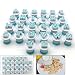 Neepanda Alphabet Letter Fondant Cake Biscuit Mold, Cookie Stamp Impress, Alphabet Letters Cake Tool, Embosser Cutter, Upper Case Letter Shape DIY Cookie Biscuit(Plastic, 26PCS/Set)