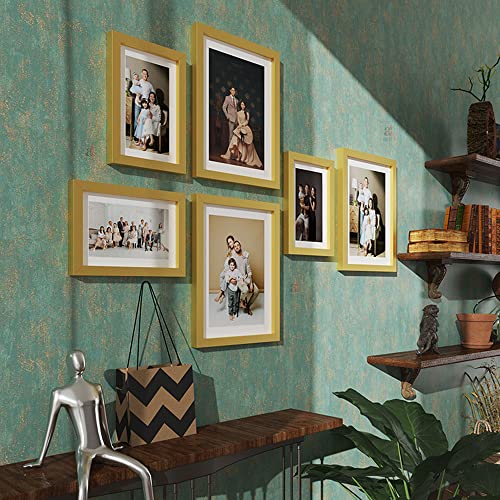 Image of PAINTINGMANTRA Wall Decor Contemporary Baroque Set of 6 Framed Art Prints Paintings for Home Gallery, Bedroom, Living Room & Office (Size - 3-12 x 16 & 3-8 x 12 Inches)