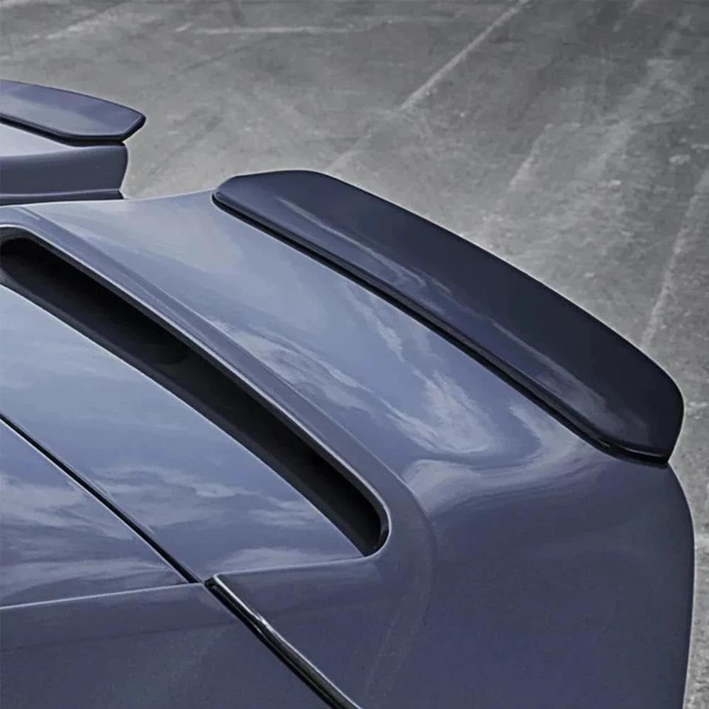 Auto Spoiler Posteriori 2 pezzi modifica alettone posteriore superiore per auto per VW per Golf 7 MK7 .5 per GTI spoiler tetto nero lucido estensioni alette ABS Alettone Tetto