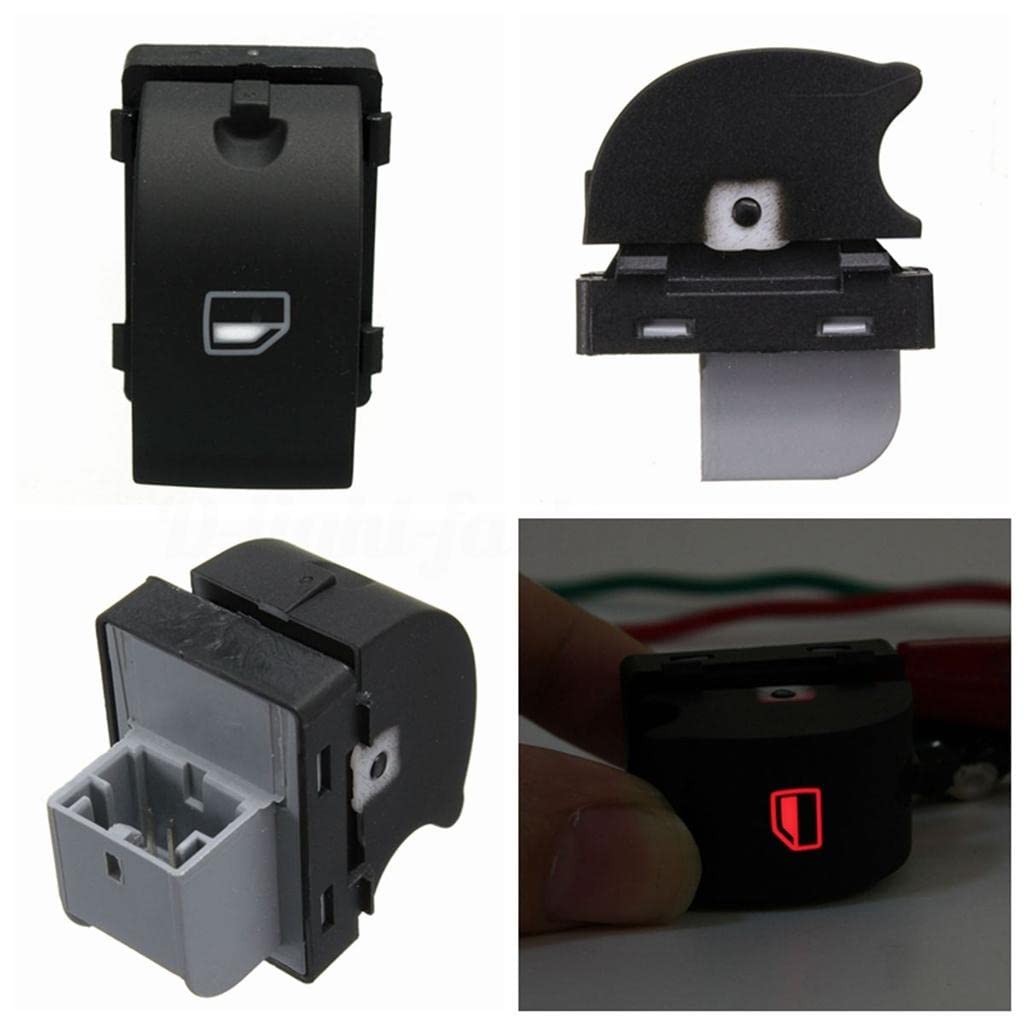 Club Bollywood®1Btn Electric Power Window Lifter Switch Control 8Ed959855 for Audi A4 B6 B7| Motors | Parts & Accessories | Car & Truck Parts |1 Piece Window Switch-picture-10