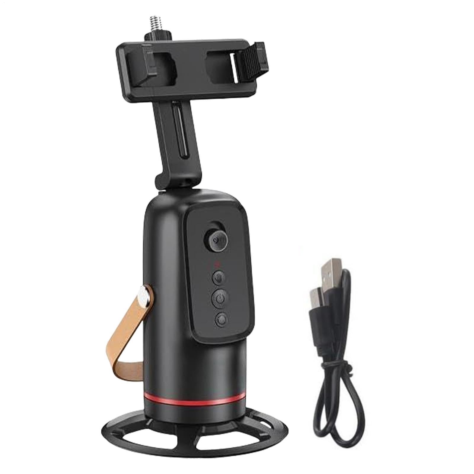 Supporto per telefono automatico per il viso supporto automatico | Supporti per fotocamera pieghevoli per Vlogging, Streaming Live, Registrazione Video, Fotografia E