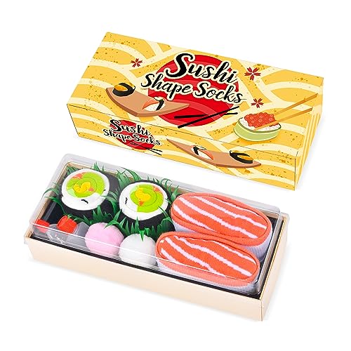 AGRIMONY Funny Sushi Socks