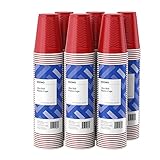 Amazon Brand - Solimo 18oz Disposable Plastic Cups