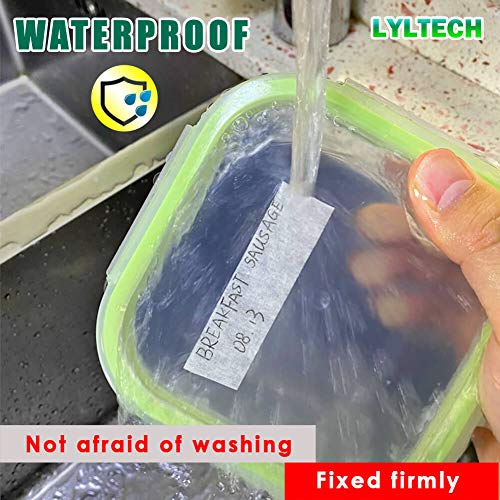 Lyltech Freezer Tape 3Pcs, Writable Surface,Easy To Tear, Working Under Low Temperature, 3/4 Inch X 11 Yards #TOP5