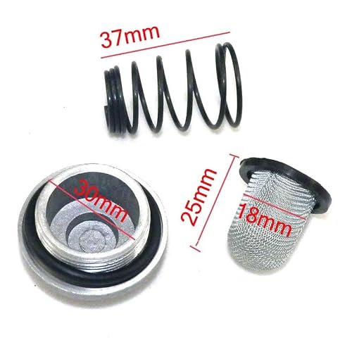 [Vehicle parts] Oil Filter Scooter Oil Drain Plug Set Gy6 50cc 125cc 150cc Filter 139QMB / 152QMI / 157QMJ for Baotian for Benzhou for Znen for Taotao [Replacement]