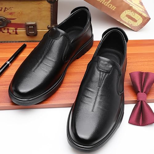 Men's Genuine Cow Leather Slip-On Loafers, Ultra-Soft Breathable Anti-Slip Casual Shoes for Driving, Walking & Daily Wear3