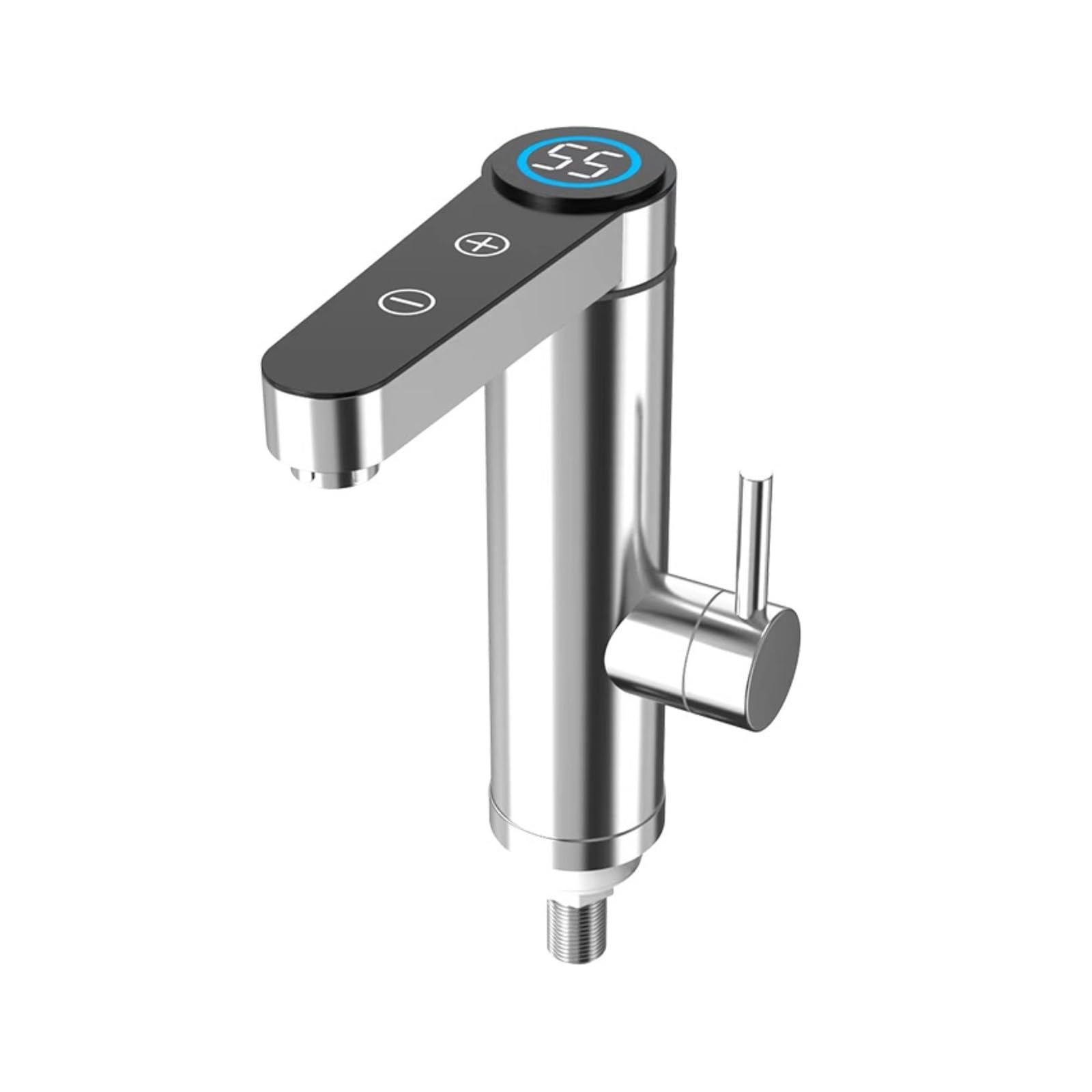 3000W Electric Faucet Water Heater, Instant Hot Tap, 360° Rotatable Stainless Steel Mixer,Safe and Reliable