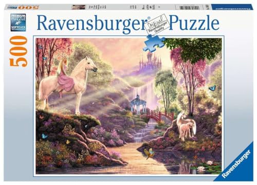 Preisvergleich Produktbild Ravensburger Puzzle 15035 - Märchenhafte Flussidylle - 500 Teile Puzzle für Erwachsene und Kinder ab 10 Jahren