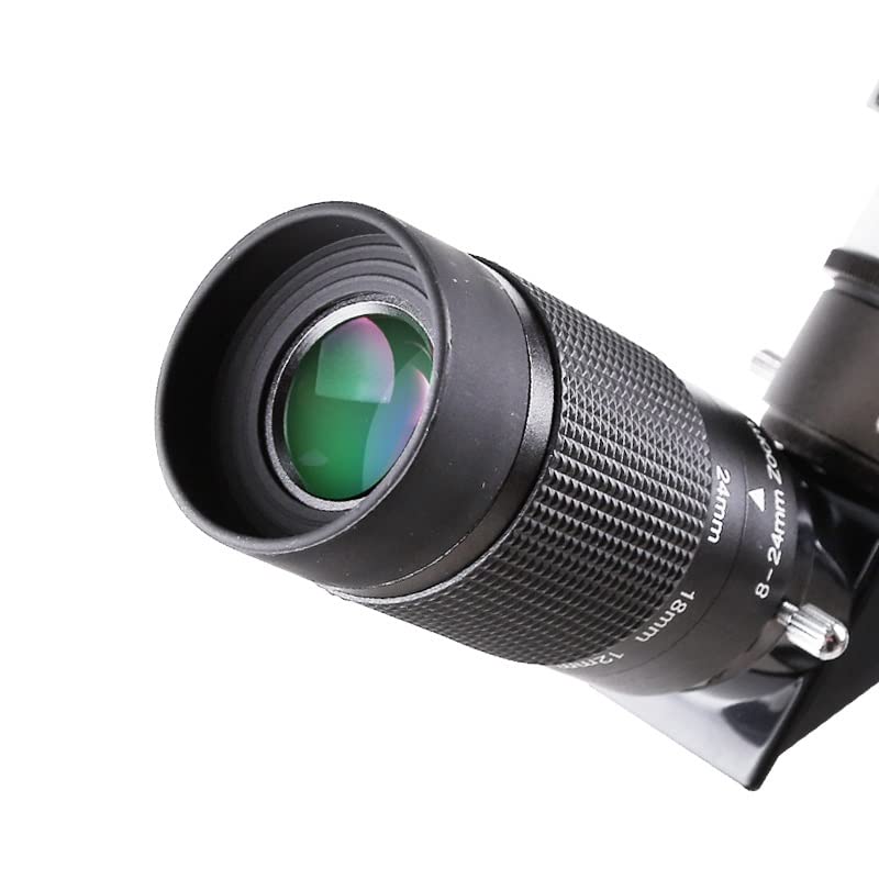Ocular zoom 8-24mm de 1.25 pulgadas para evitar cambiar oculares constantemente 2