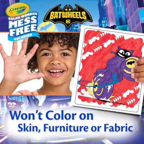 Crayola Batwheels Color Wonder Activity Set, Batman Mess Free Coloring Pages for Toddlers, Batman Gifts, Toys for Boys & Girls by Crayola - Image 4
