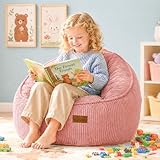 UODERS Bean Bag Chair, Cozy Fluffy Beanbag Chairs with Filler for Kids & Infants, Floor...