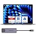 GEEKOM GeekBook X14 Pro Laptop, 999 g Ultraleicht, 14" 2.8K OLED, Ultra 9-185H, 32GB LPDDR5x RAM 7500MT/s, 1TB SSD, 2X USB4, Fingerprint & Webcam-Schieber, bis zu 16 h Akku, Copilot+, Windows 11 Pro