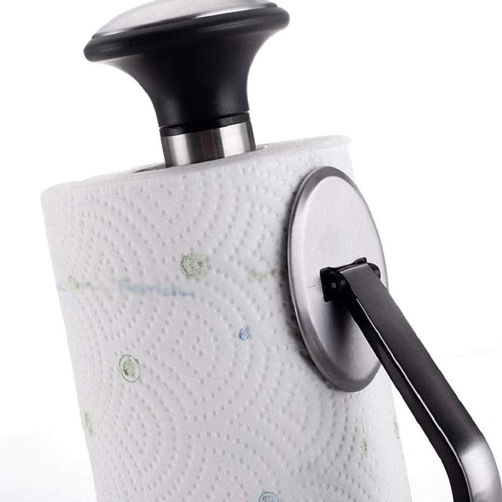 WC in Acciaio Inox Titolare Indipendente Carta Supporto di Carta igienica, con Heavy Duty Base Rotolo Holder Dispenser -per Bagno