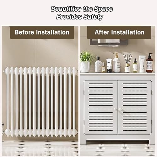 Cache radiateur ancien pour masquer le chauffage inesthétique