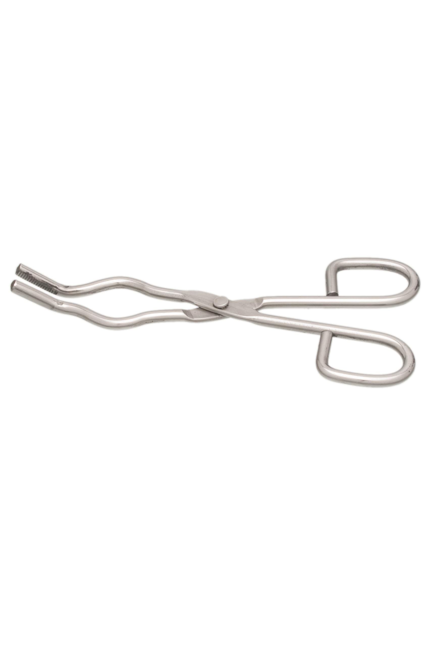 EISCO Crucible Tongs, with Bow - 4" Capacity - Stainless Steel - Flat Ends - 8.25" in Length — Amazon image 2