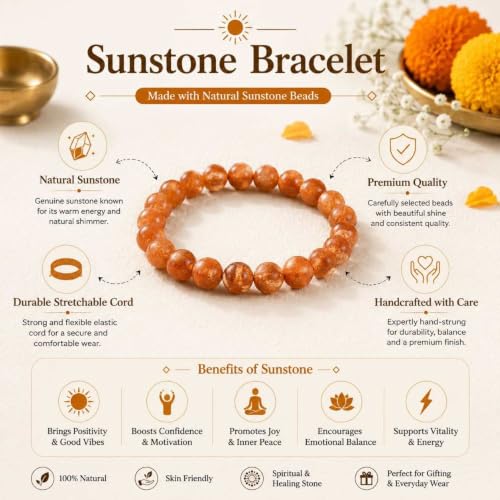 Image of Beaded Bracelet for Men & Women | Stretchable Handmade Prayer Meditation Yoga Wrist Bracelet | Stylish Everyday Wear | Free Size