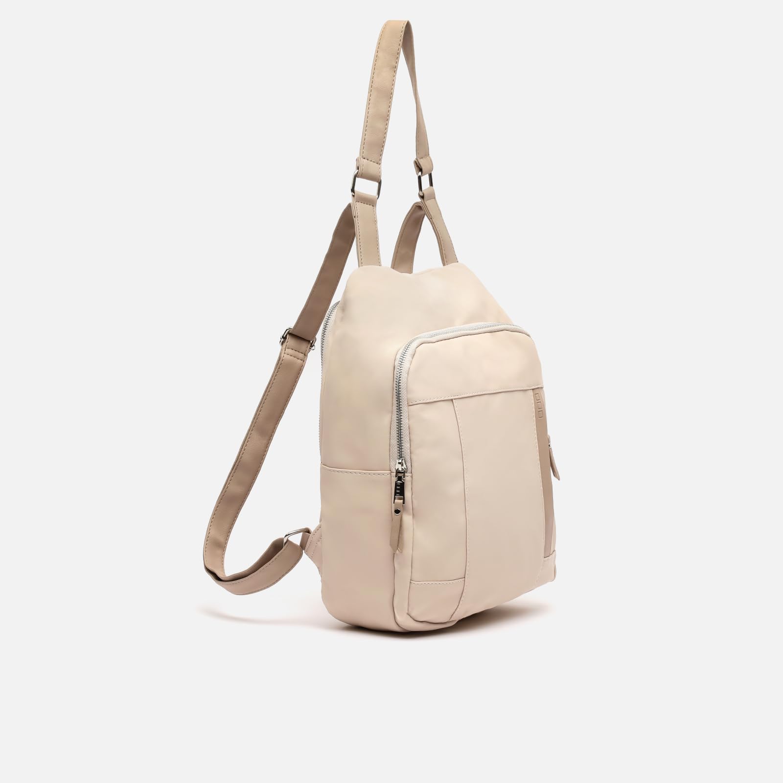 MISAKO Nova mochila antirrobo de nylon Mujer - Nova Beige 35 X 26 X 9 cm