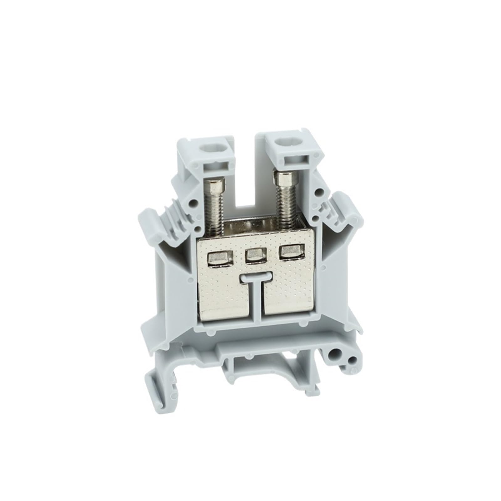 5 pz 16 Collegamento a vite 16mm² Striscia a 2 conduttori Cavo Spina Filo Connettore elettrico Morsettiera universale su guida DIN(Insertion Bridge)