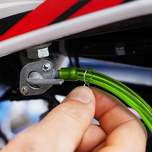RUTU 5mm Tubing Carburetor Fuel Tube Petrol Hose Vent Line replacement for ATV Dirt Bike Go Kart Moped Pocket Bike - Thumbnail 4
