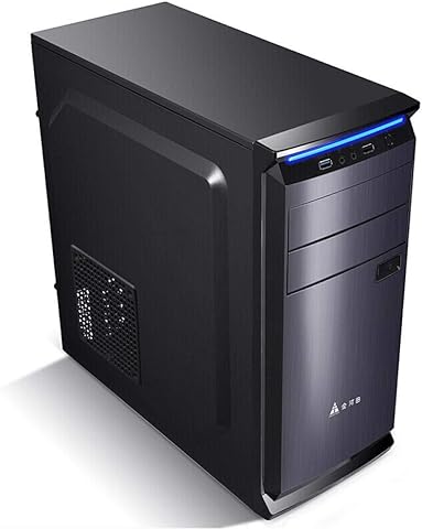 HZHI Pc Tower Case Pc Case Gaming Computer Business Case Juego Desktop Case Computer Main Box Informática,Componentes,Dispositivos externos,Cajas de ordenador de sobremesa