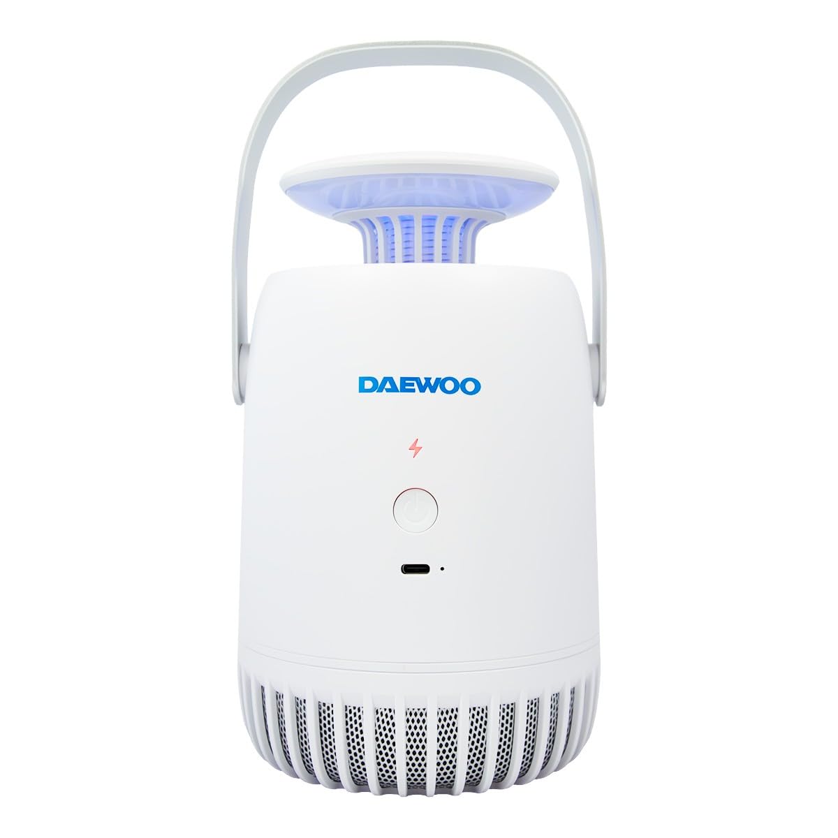 Daewoo Lampada Antizanzare Elettrica UV con Sistema di Aspirazione Silenzioso per Casa, Patio, Bar, Ristoranti