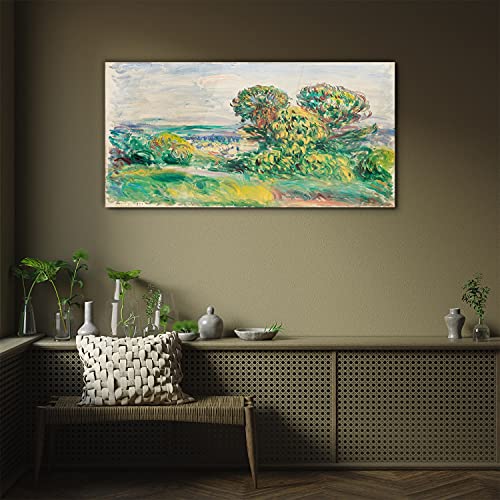 Décoration tableau en verre panoramique 100x50 forêt - 3