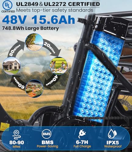 KAKIGO 750W Folding Electric Tricycle