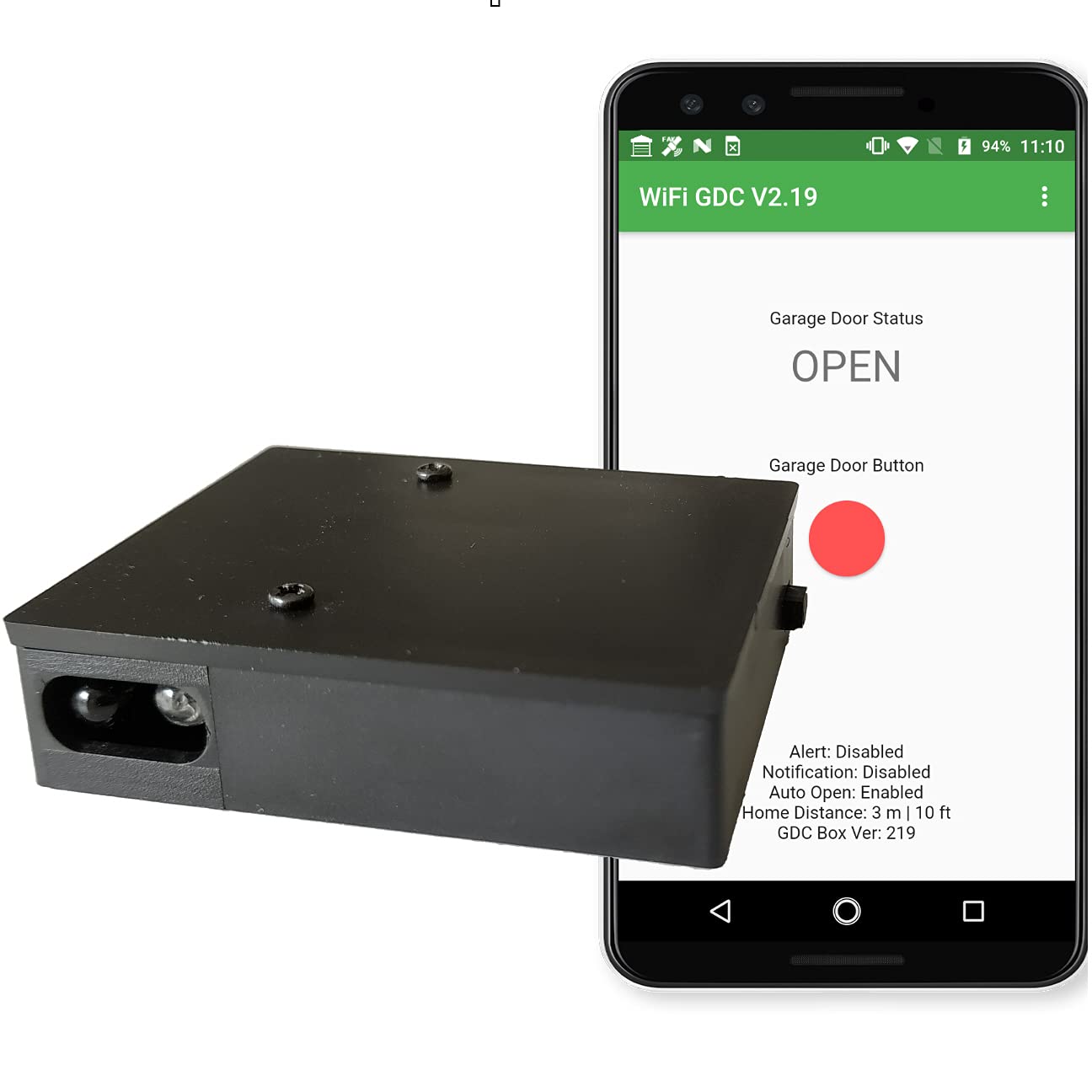 Smart WiFi Garage Door Retrofit Kit Amazon.in Home Improvement