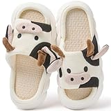 pantoufles animaux homme [Pantoufles chaudes] Ces pantoufles d'hiver sont fabriquées en EVA et en flanelle, ce qui les rend à la fois confortables et chaudes. Les semelles antidérapantes augmentent la friction et assurent la sécurité et la commodité de votre marche.