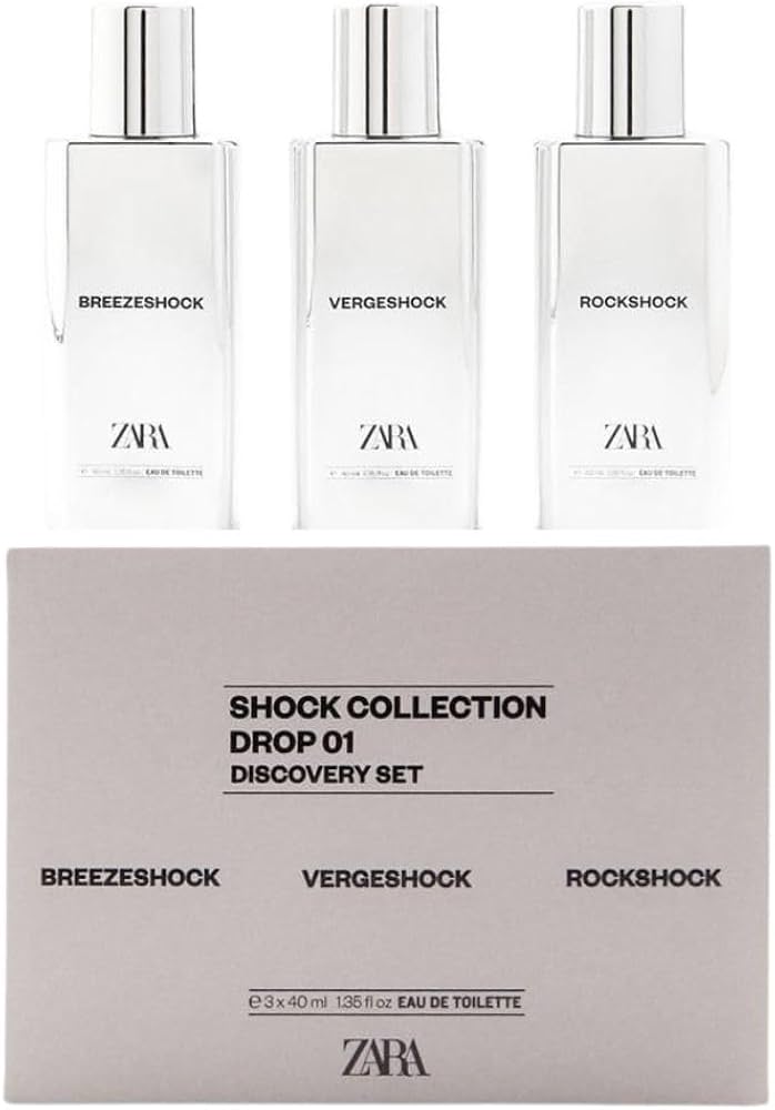   Shock Street Edition メンズ香水 Amazon.com : Zara Shock Discovery Set of 3 Men's Cologne Includes