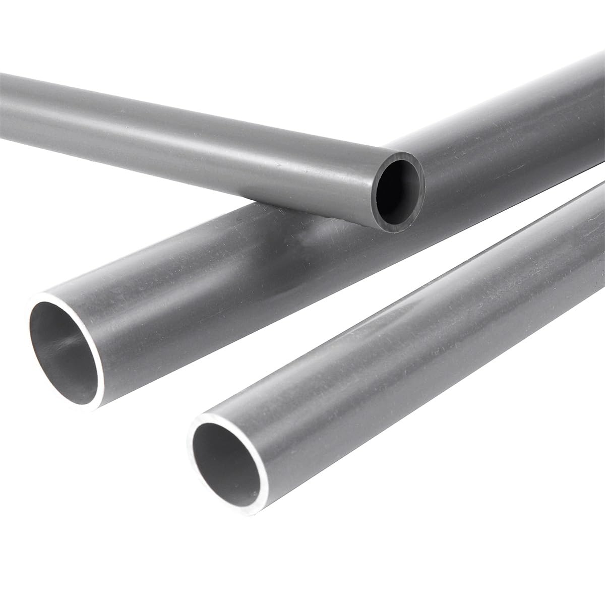 10 PZ Raccordi for Tubi IN PVC OD 20/25/32mm Lunghezza Del Tubo Di Fogna 50 cm Giardino Irrigazione di Drenaggio In Plastica Accessori Idraulici bianco/Blu/Grigio(White,32mm)