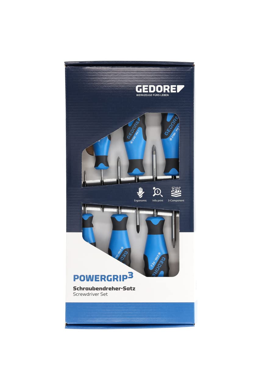 Gedore 2160 PHZ-06 Juego de destornilladores 3C