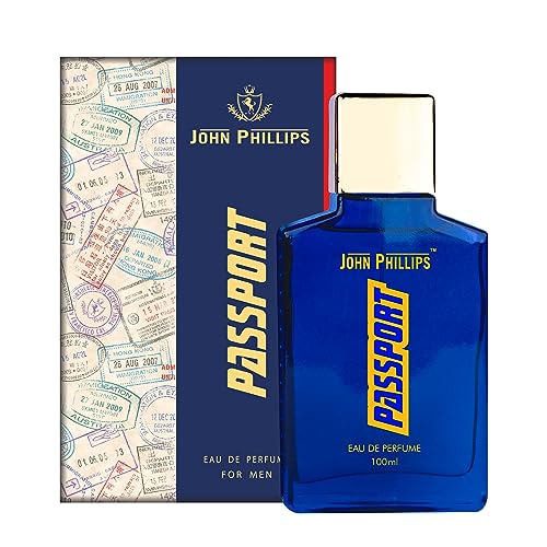 Image of JOHN PHILLIPS Mr Blue & Passport| Eau De French Perfume Combo Gift Set For Men Pack of 2
