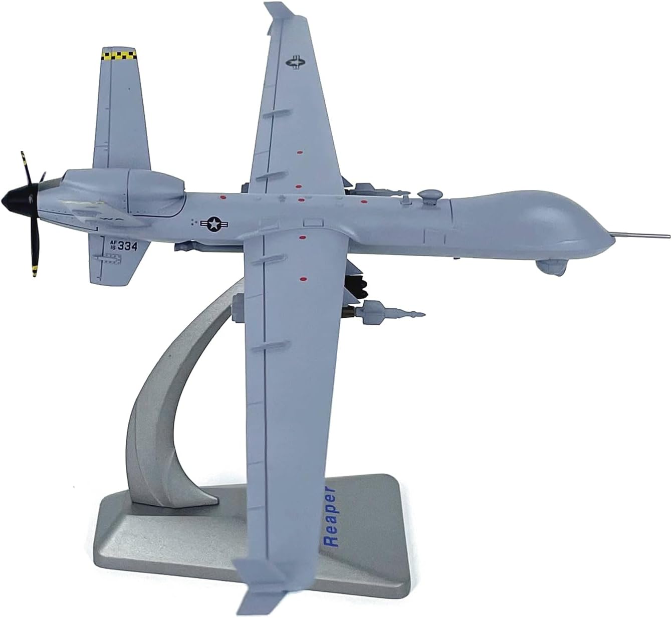 1/72 US Air Force MQ-9 Reaper UAV Model Alloy High-Simulated Aircraft Aviation Miniature for Souvenir Static Display