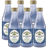 Rose’s Sweetened Blueberry Syrup 12oz Bottle | Perfect for Cocktails, Beverages, and Mixers