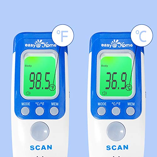 Image of Easy@Home 3 in 1 Non-Contact Infrared Forehead Thermometer for Baby Adult and Child, NCT-301