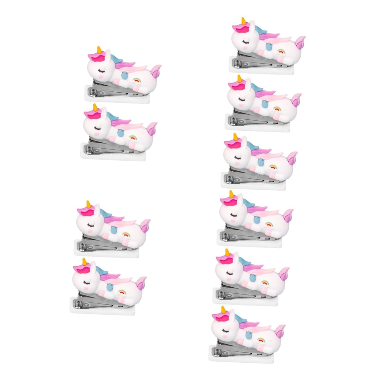 TEHAUX 5 Set Di Cucitrice Portatile Per Ufficio Cucitrice Per Piccoli Libri Portatile Per Studio Guida Interna Liscia Decorativa E Pratica 2 Pezzi * 5