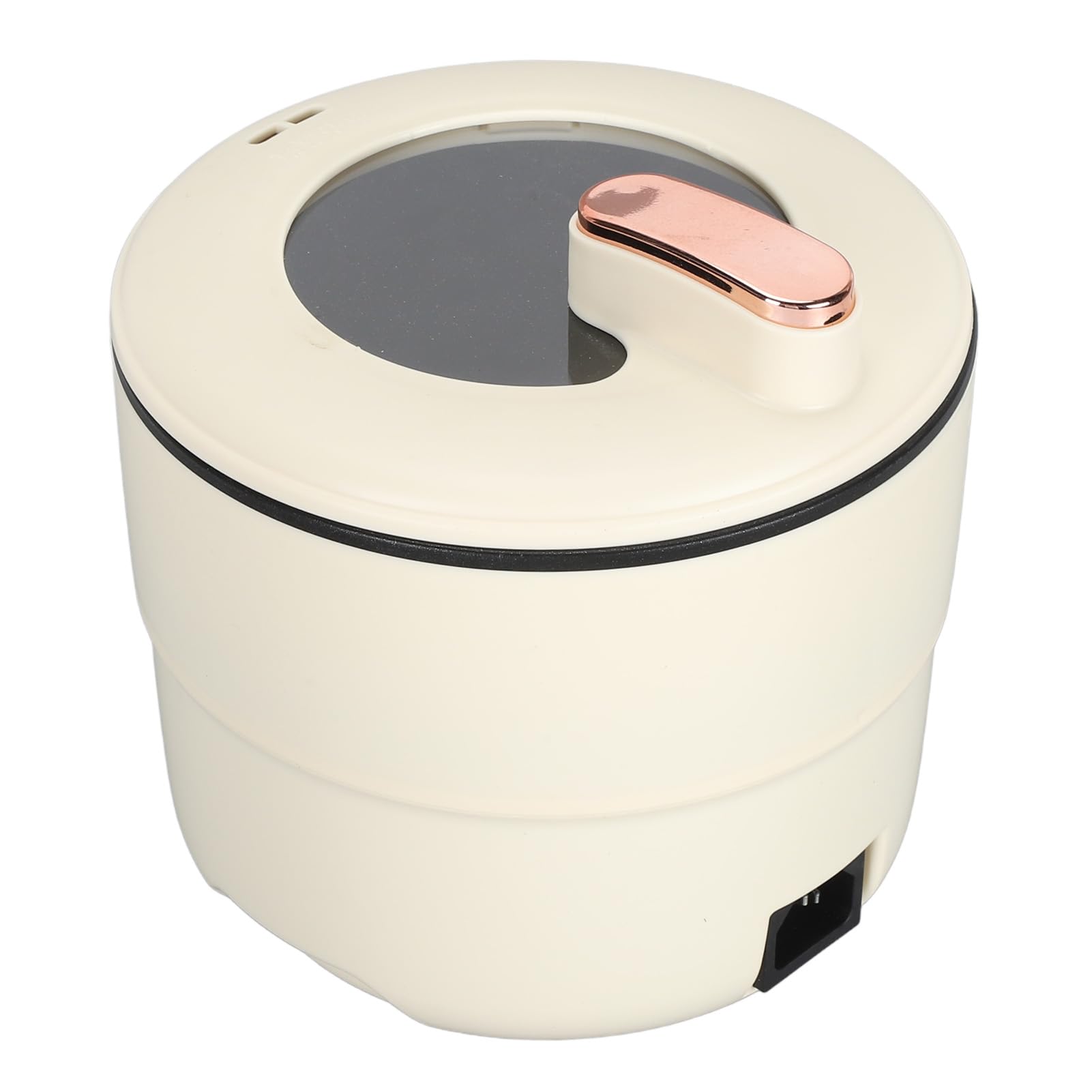 Produttore di Cuociriso Elettrico da 300 W per Cottura a Vapore, 1,8l Multifunzionale Portatile, Cucchiaio Per Riso e Cereali per La Casa, Appartamenti e Dormitori