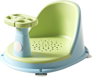 Baby Bath Seat - Stable Bath Tub for Kids - Portable Safe Bath Seat With Support For Bathing To Home Travel Pool | Säker Och Bekväm Badhjälp För Camping Pool Och För Flickor Och Pojkar