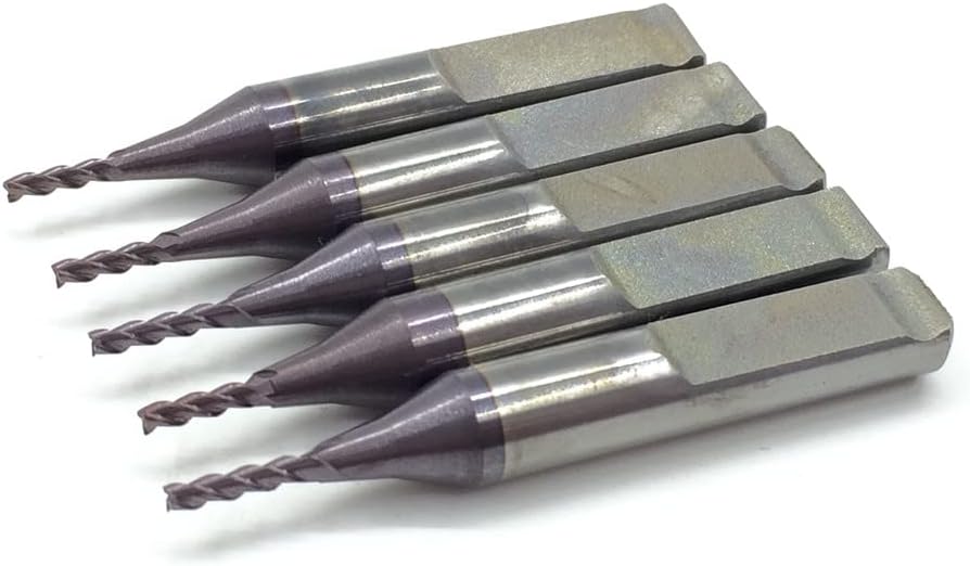 1.5mm End Milling Cutter B3403 - RIC08409B in carbide for KEYLINE - BIANCHI 994 LASER Machine for F Clamp (5pcs)